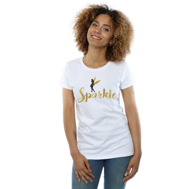 Li-cense Disney dames prinses tinker bell sparkle time katoenen t-shirt UTBI37221_white large