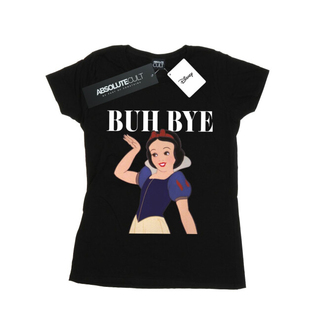 Li-cense Disney dames prinses sneeuwwitje buh bye katoenen t-shirt UTBI37310_black large