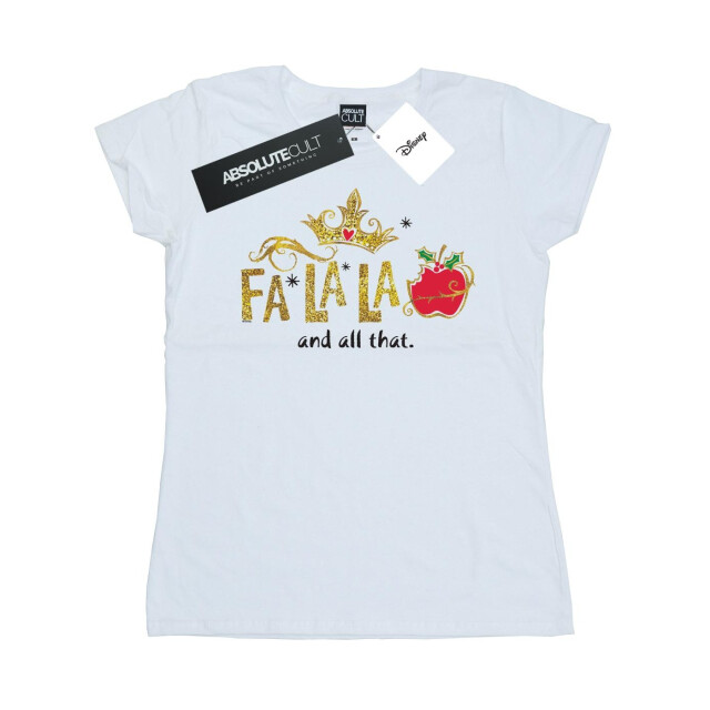 Li-cense Disney dames prinses sneeuwje falala en dat allemaal katoenen t-shirt UTBI37220_white large