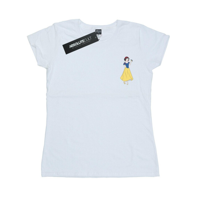 Li-cense Disney princess dames sneeuw borst katoenen t-shirt UTBI36977_white large