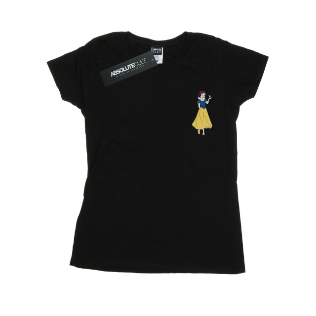 Li-cense Disney princess dames sneeuwwit borst katoenen t-shirt UTBI36977_black large