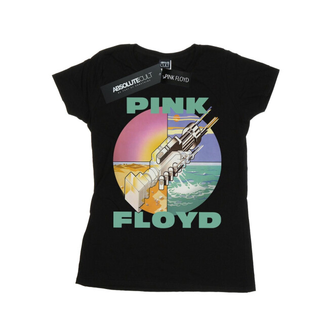 Li-cense Pink floyd dames wish you were here katoenen t-shirt UTBI36664_black large
