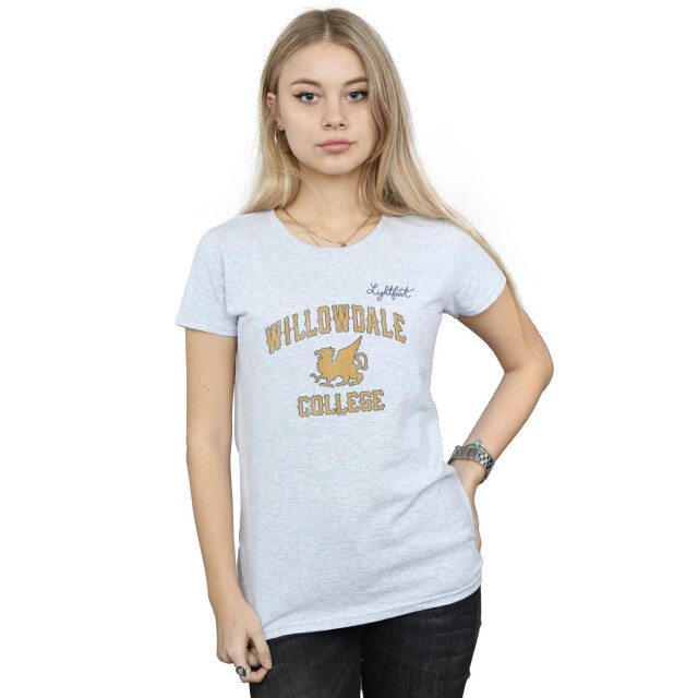 Li-cense Disney dames onward willowdale college katoenen t-shirt UTBI36495_sportsgrey large