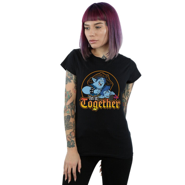 Li-cense Disney dames onward in it together katoenen t-shirt UTBI36513_black large