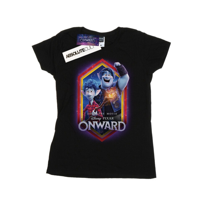 Li-cense Disney dames onward brothers crest katoenen t-shirt UTBI36514_black large