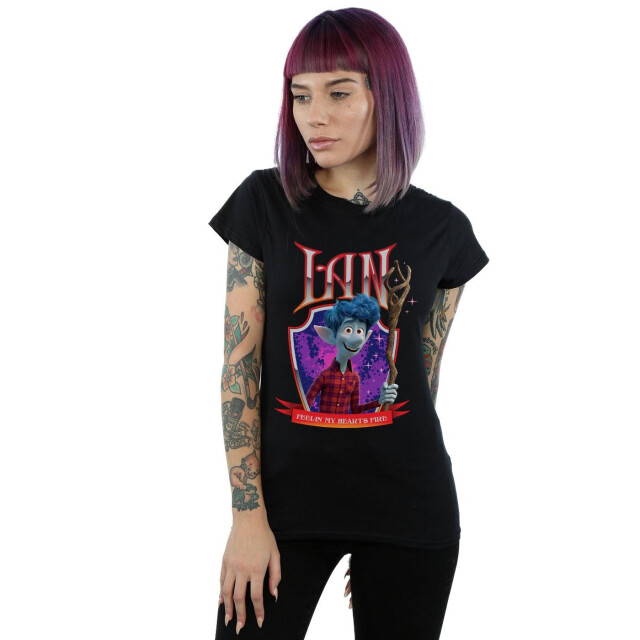 Li-cense Disney dames onward ian heart's fire katoenen t-shirt UTBI36560_black large