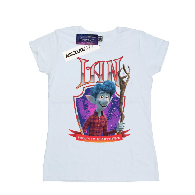 Li-cense Disney dames onward ian heart's fire katoenen t-shirt UTBI36560_white large