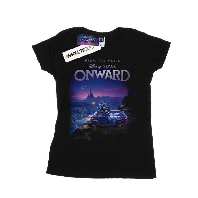Li-cense Disney dames onward poster art katoenen t-shirt UTBI36470_black large