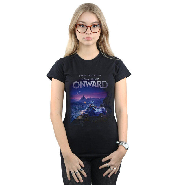 Li-cense Disney dames onward poster art katoenen t-shirt UTBI36470_black large