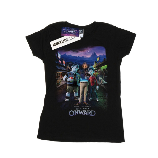 Li-cense Disney dames onward character poster katoenen t-shirt UTBI36471_black large