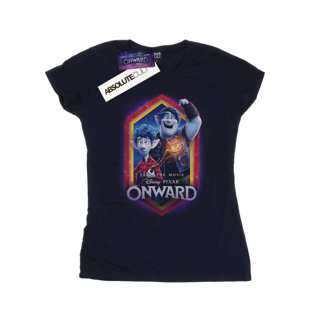 Li-cense Disney dames onward brothers crest katoenen t-shirt UTBI36514_navyblue large