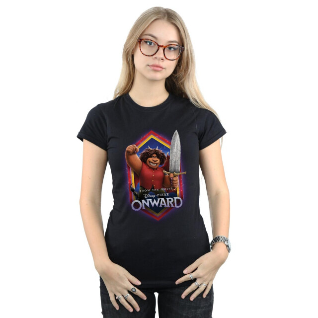 Li-cense Disney dames onward corey manticore crest katoenen t-shirt UTBI36532_black large