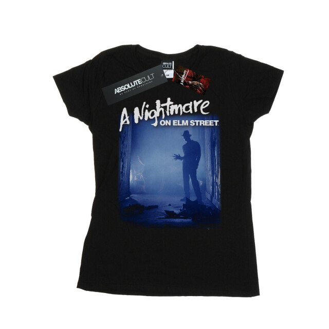 Li-cense A nightmare on elm street dames freddy is waiting katoenen t-shirt UTBI36148_black large