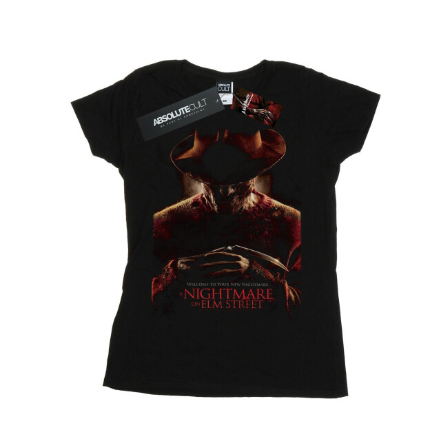Li-cense A nightmare on elm street dames weclome to your new nightmare katoenen t-shirt UTBI36176_black large