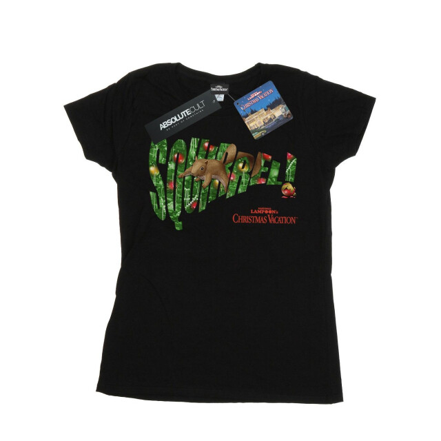 Li-cense National lampoon´s christmas vacation dames eekhoornboom katoenen t-shirt UTBI36330_black large