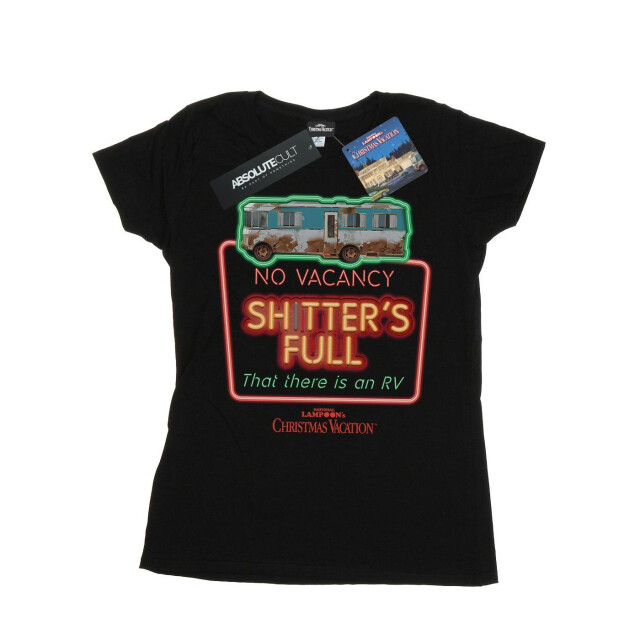 Li-cense National lampoon´s christmas vacation dames geen vacature katoenen t-shirt UTBI36204_black large