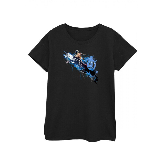 Li-cense Marvel avengers dames thor splash t-shirt UTBI362_black large