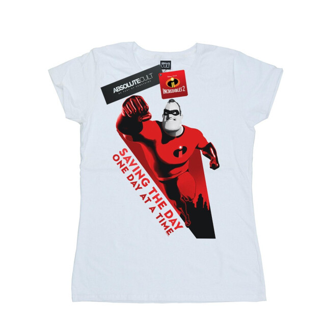 Li-cense Disney dames the incredibles saving the day katoenen t-shirt UTBI35927_white large