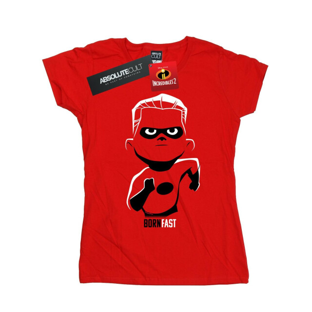 Li-cense Disney dames incredibles 2 incredible son katoenen t-shirt UTBI35949_red large