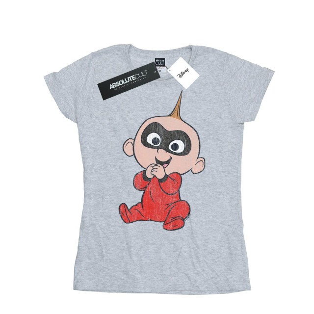 Li-cense Disney dames incredibles 2 jack katoenen t-shirt UTBI35976_sportsgrey large