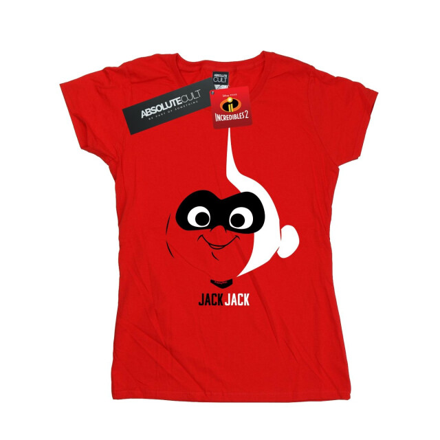 Li-cense Disney dames incredibles 2 incredible baby katoenen t-shirt UTBI35950_red large