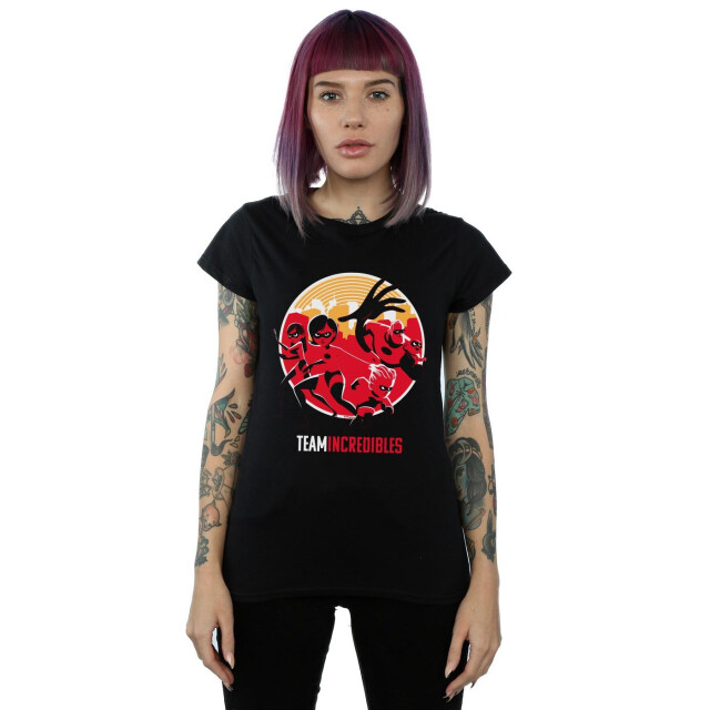 Li-cense Disney dames incredibles 2 team incredibles katoenen t-shirt UTBI35977_black large