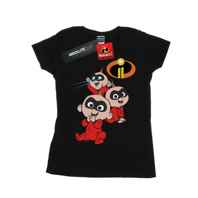 Li-cense Disney dames the incredibles jak jak katoenen t-shirt UTBI35926_black large