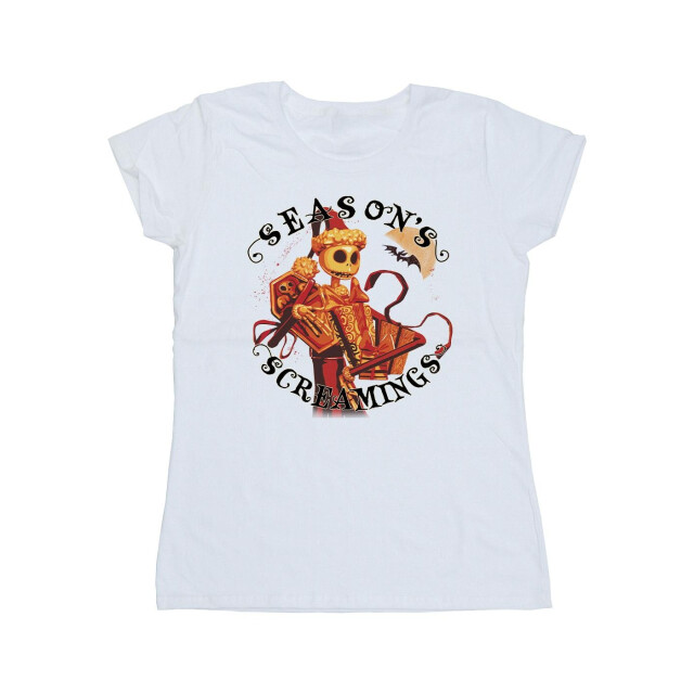 Li-cense Disney dames the nightmare before christmas seasons screamings katoenen t-shirt UTBI35778_white large