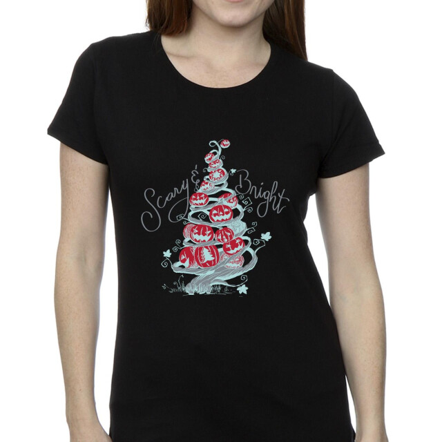 Li-cense Disney dames the nightmare before christmas eng & helder katoenen t-shirt UTBI35853_black large