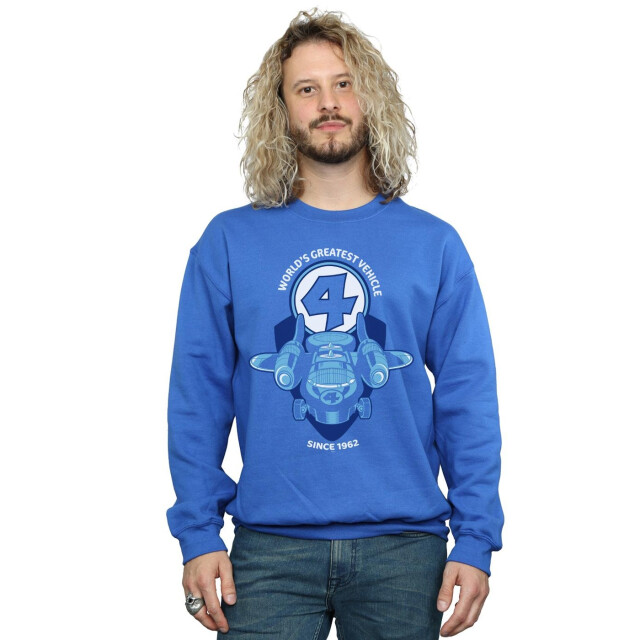 Li-cense Marvel heren fantastic four fantasticar sweatshirt UTBI35882_royalblue large