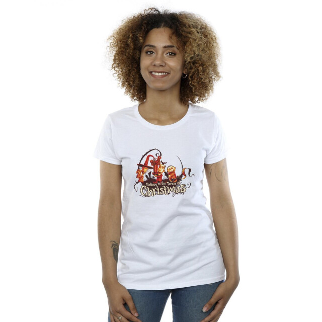Li-cense Disney dames the nightmare before christmas terror katoenen t-shirt UTBI35801_white large