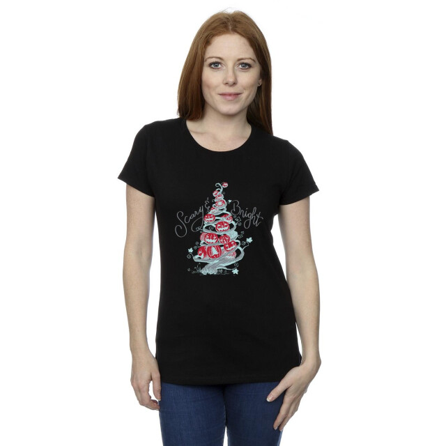 Li-cense Disney dames the nightmare before christmas eng & helder katoenen t-shirt UTBI35853_black large
