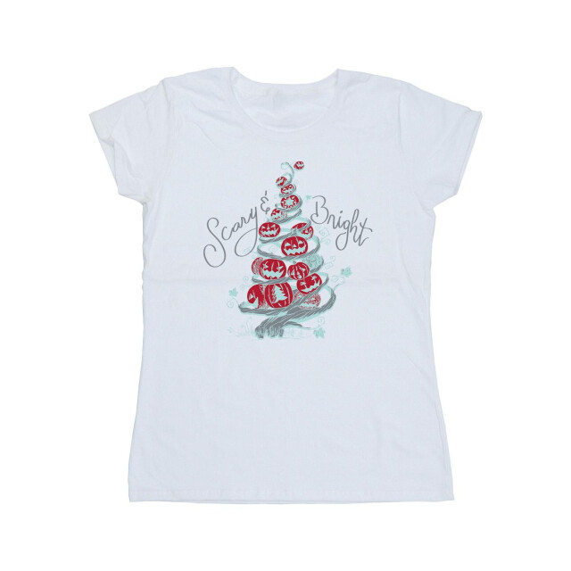 Li-cense Disney dames the nightmare before christmas eng & helder katoenen t-shirt UTBI35853_white large