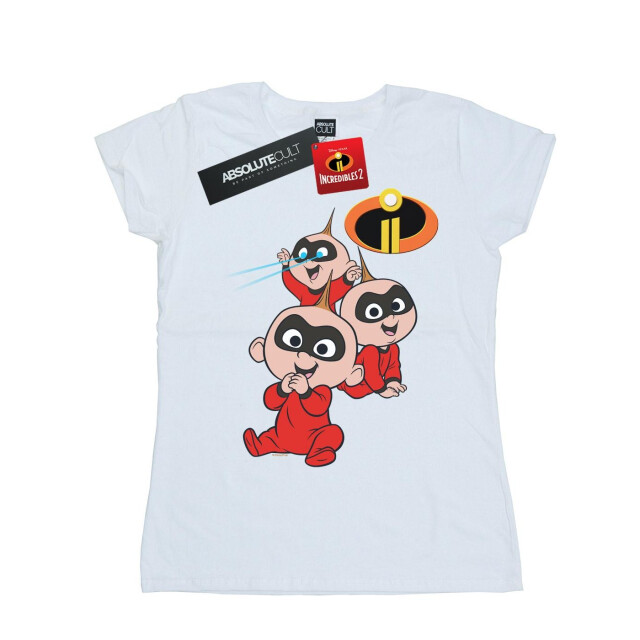 Li-cense Disney dames the incredibles jak jak katoenen t-shirt UTBI35926_white large