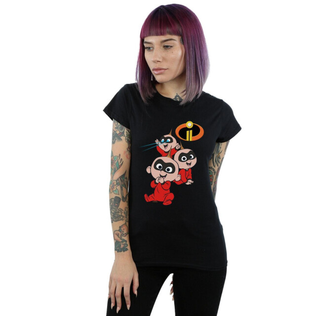 Li-cense Disney dames the incredibles jak jak katoenen t-shirt UTBI35926_black large