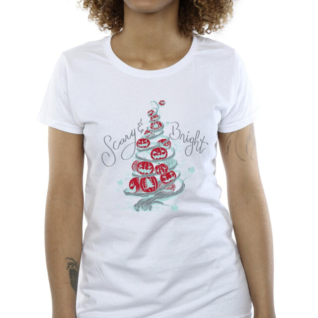 Li-cense Disney dames the nightmare before christmas eng & helder katoenen t-shirt UTBI35853_white large