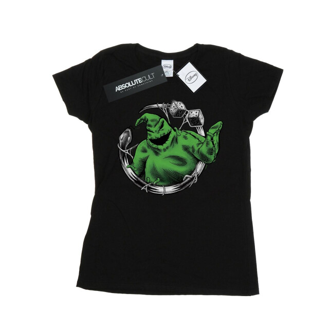 Li-cense Disney dames nightmare before christmas roll the dice katoenen t-shirt UTBI35658_black large