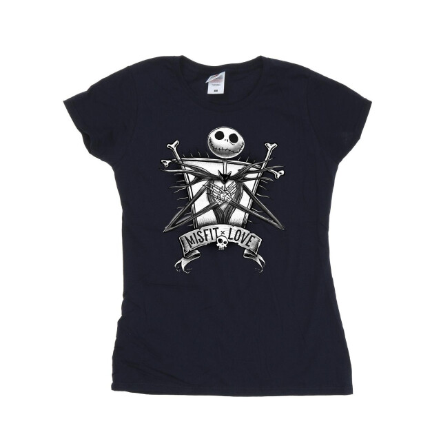 Li-cense Disney dames the nightmare before christmas misfits love katoenen t-shirt UTBI35731_navyblue large