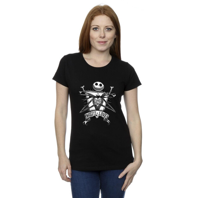 Li-cense Disney dames the nightmare before christmas misfits love katoenen t-shirt UTBI35731_black large