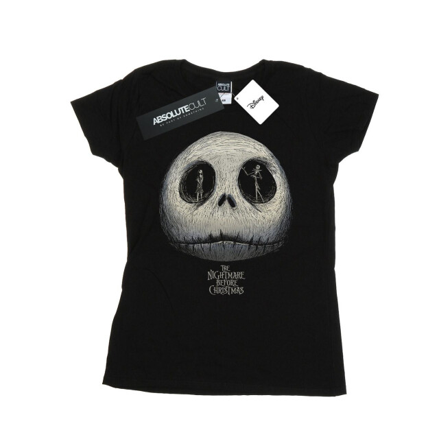 Li-cense Disney dames nightmare before christmas jack´s eyes katoenen t-shirt UTBI35691_black large