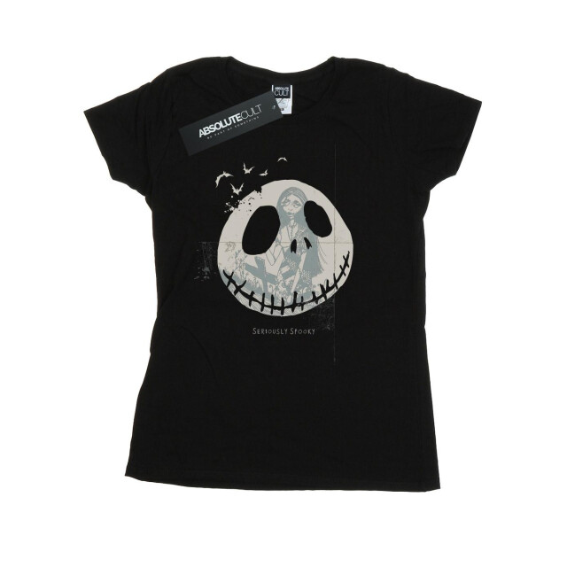 Li-cense Disney dames nightmare before christmas serieus spookachtig katoenen t-shirt UTBI35611_black large