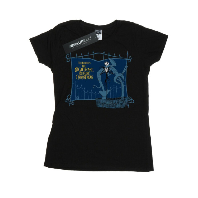 Li-cense Disney dames nightmare before christmas jack and the well katoenen t-shirt UTBI35632_black large