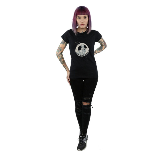 Li-cense Disney dames nightmare before christmas serieus spookachtig katoenen t-shirt UTBI35611_black large