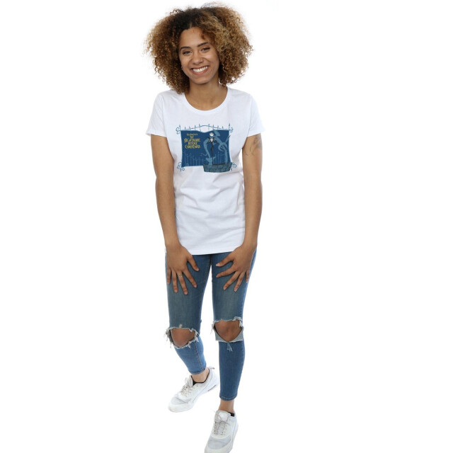 Li-cense Disney dames nightmare before christmas jack and the well katoenen t-shirt UTBI35632_white large