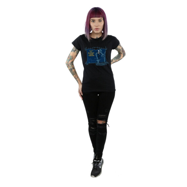 Li-cense Disney dames nightmare before christmas jack and the well katoenen t-shirt UTBI35632_black large