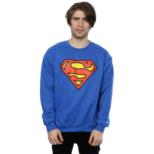Li-cense Dc comics heren superman logo sweatshirt UTBI2310_royalblue large