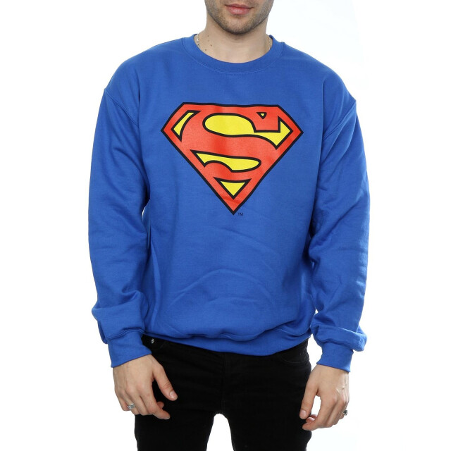 Li-cense Dc comics heren superman logo sweatshirt UTBI2310_royalblue large