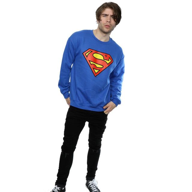 Li-cense Dc comics heren superman logo sweatshirt UTBI2310_royalblue large