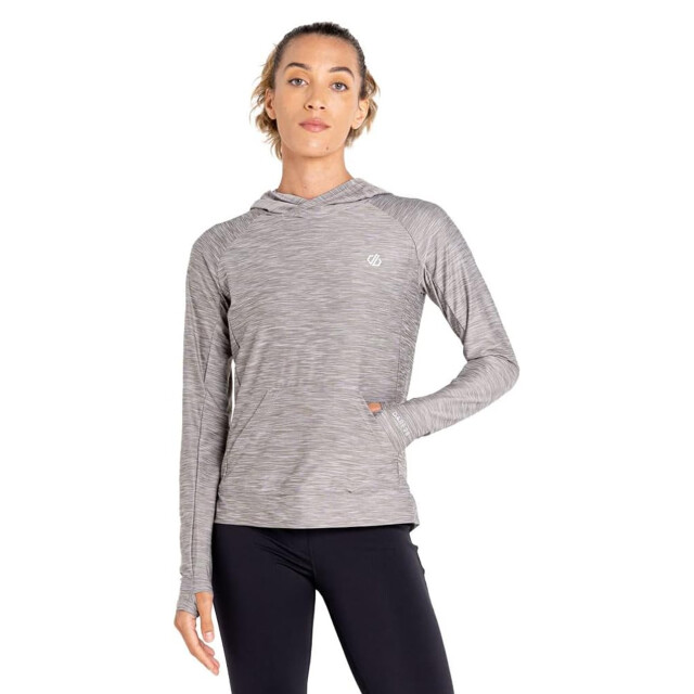 Dare2b Dames laura whitmore sprint city marl lichtgewicht hoodie UTRG7618_ashgrey large