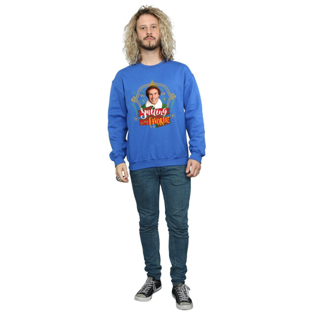 Li-cense Elf heren buddy lachend sweatshirt UTBI22130_royalblue large